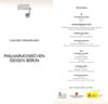 Programm der Philharmonischen Geigen in Madrid